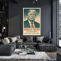 Donald Trump 47Th President Poster