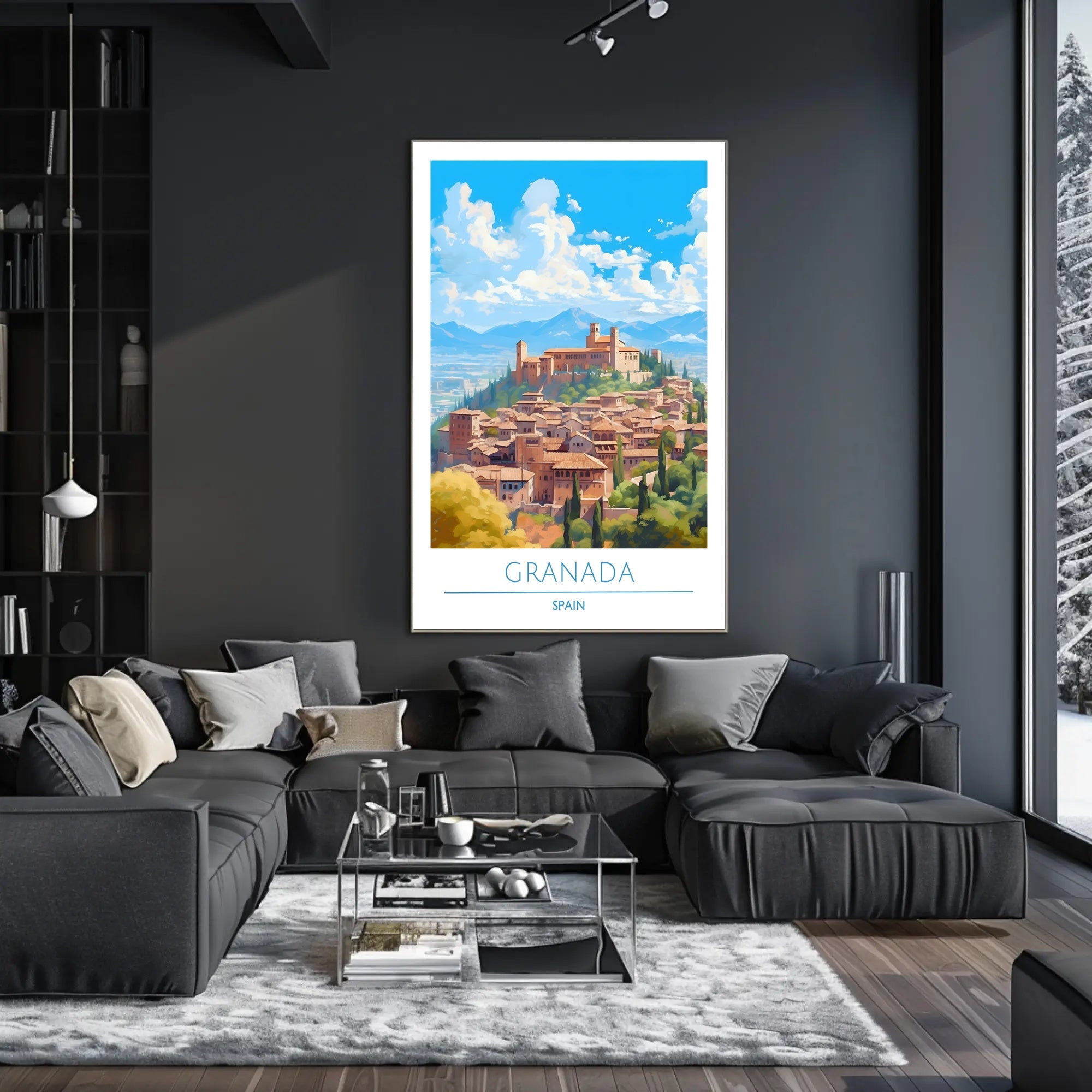 Scenic Granada Poster