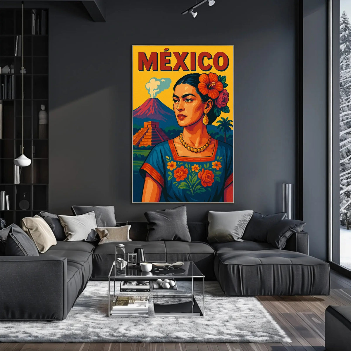 México Cultural Heritage Poster