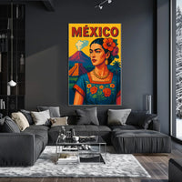 México Cultural Heritage Poster