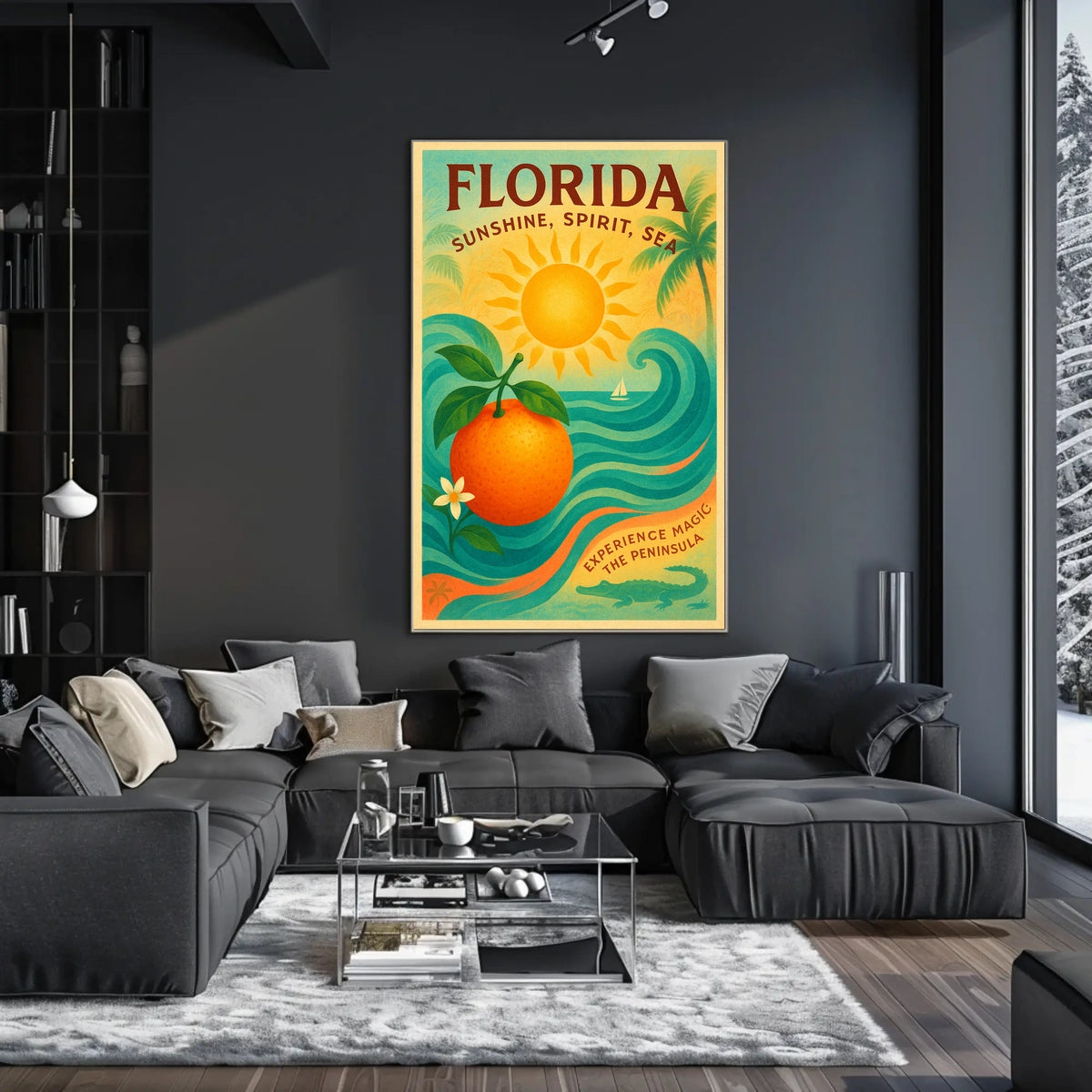 Florida Sunshine, Spirit, Sea Poster