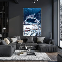 Winter Wonderland In The Mountains Poster