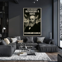 Rutherford B. Hayes 19Th President Poster
