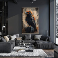 The Enigmatic Raven Poster