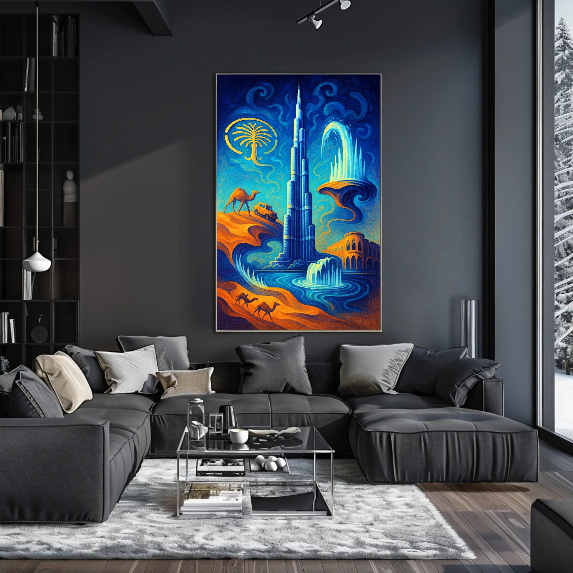 Dreamscape of Dubai Poster