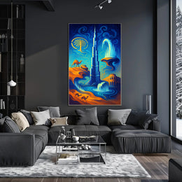 Dreamscape of Dubai Poster