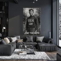 Jim Thorpe Athletic Icon Poster