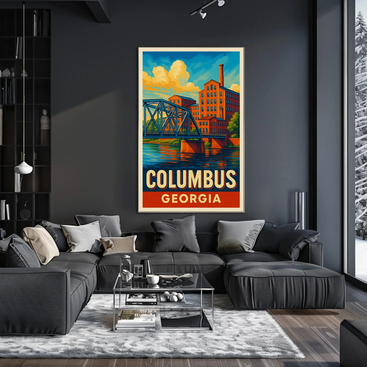 Columbus, Georgia Poster