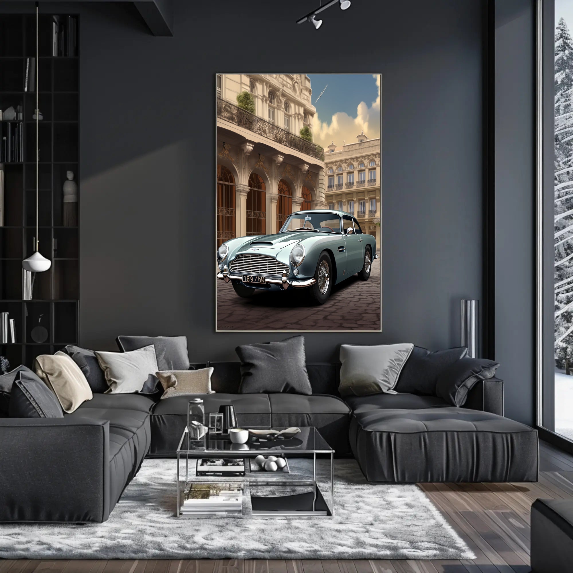 Classic Elegance on the Streets Poster PosterGoat