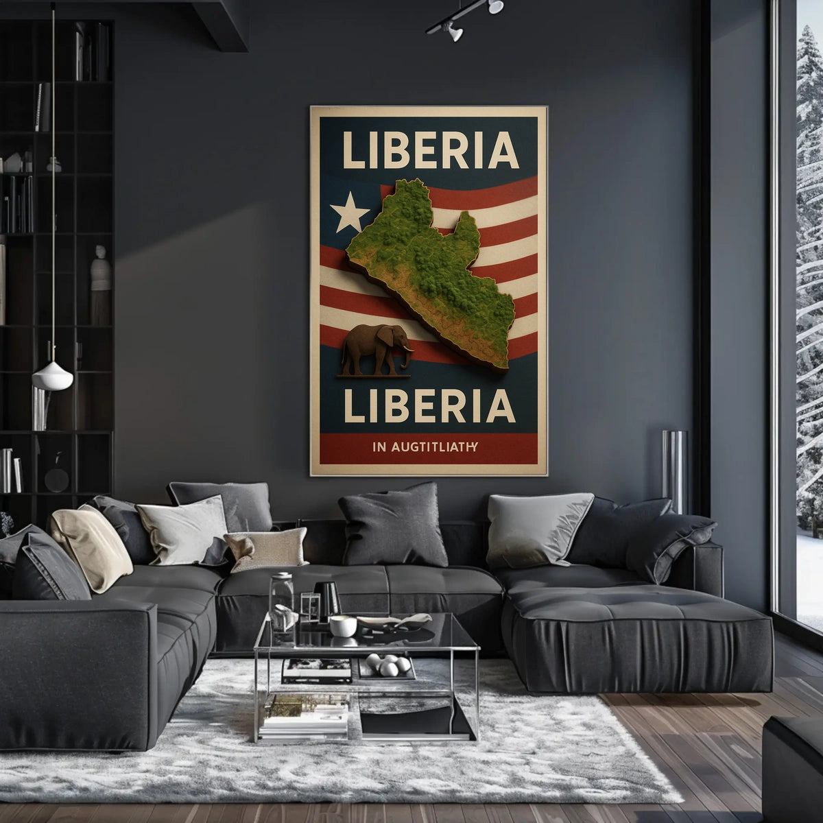 Liberia A Visual Tribute Poster