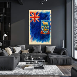 The Falkland Islands Flag Poster