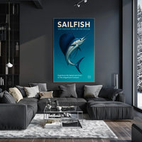Sailfish The Fastest Fish In The Ocean Poster
