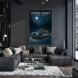 Crystal Silence Elegance in Motion Poster