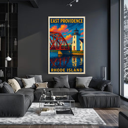 East Providence Rhode Island Poster