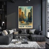 New York City Streets Poster