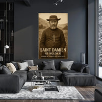 Saint Damien Of Molokai Poster
