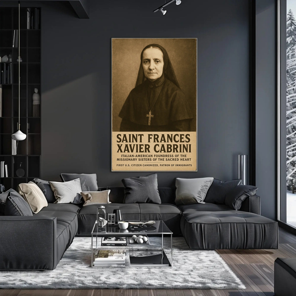 Saint Frances Xavier Cabrini Poster