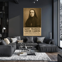 Saint Frances Xavier Cabrini Poster