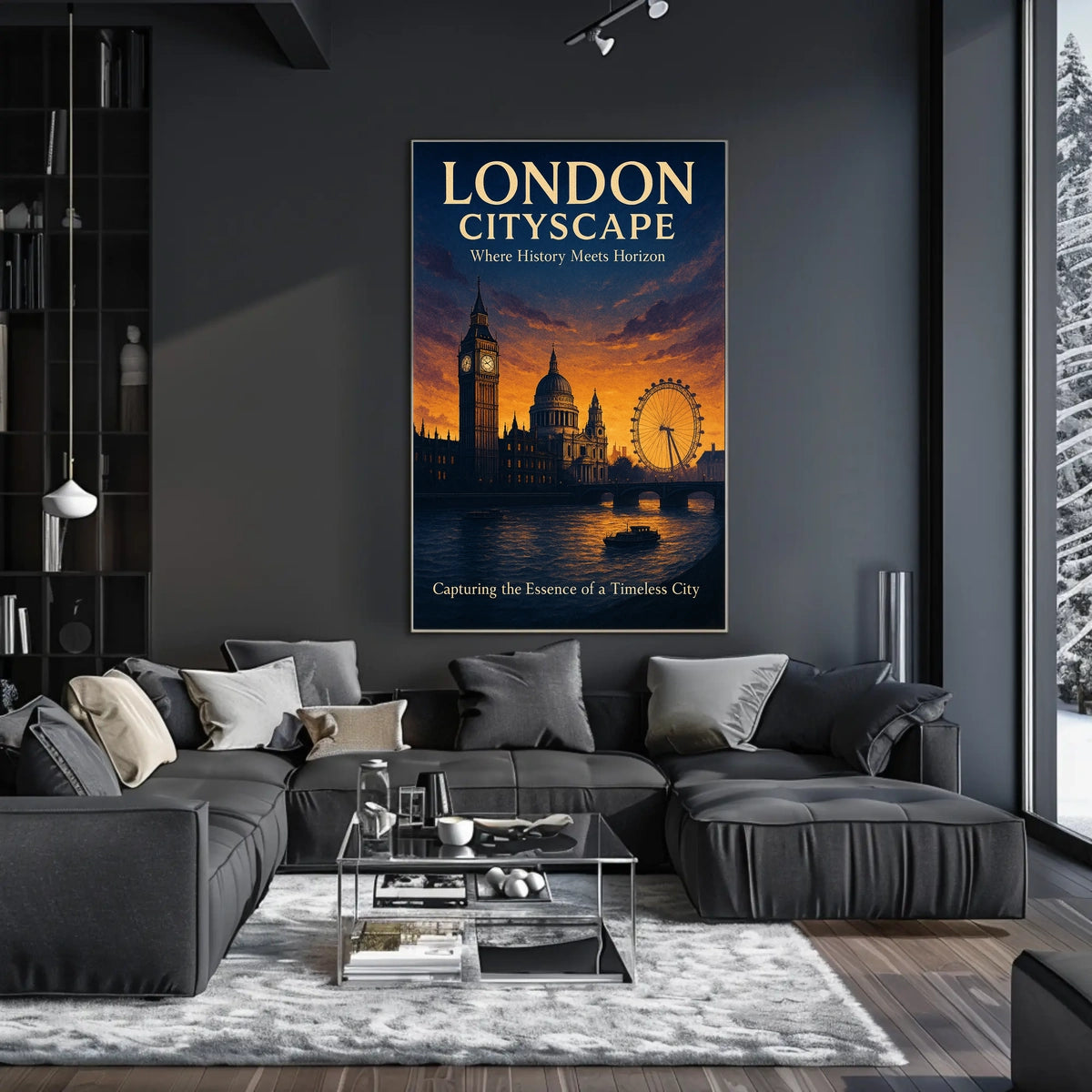 London Cityscape Poster