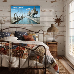 Surreal Desert Dreamscape Fantasy or Mythology Poster