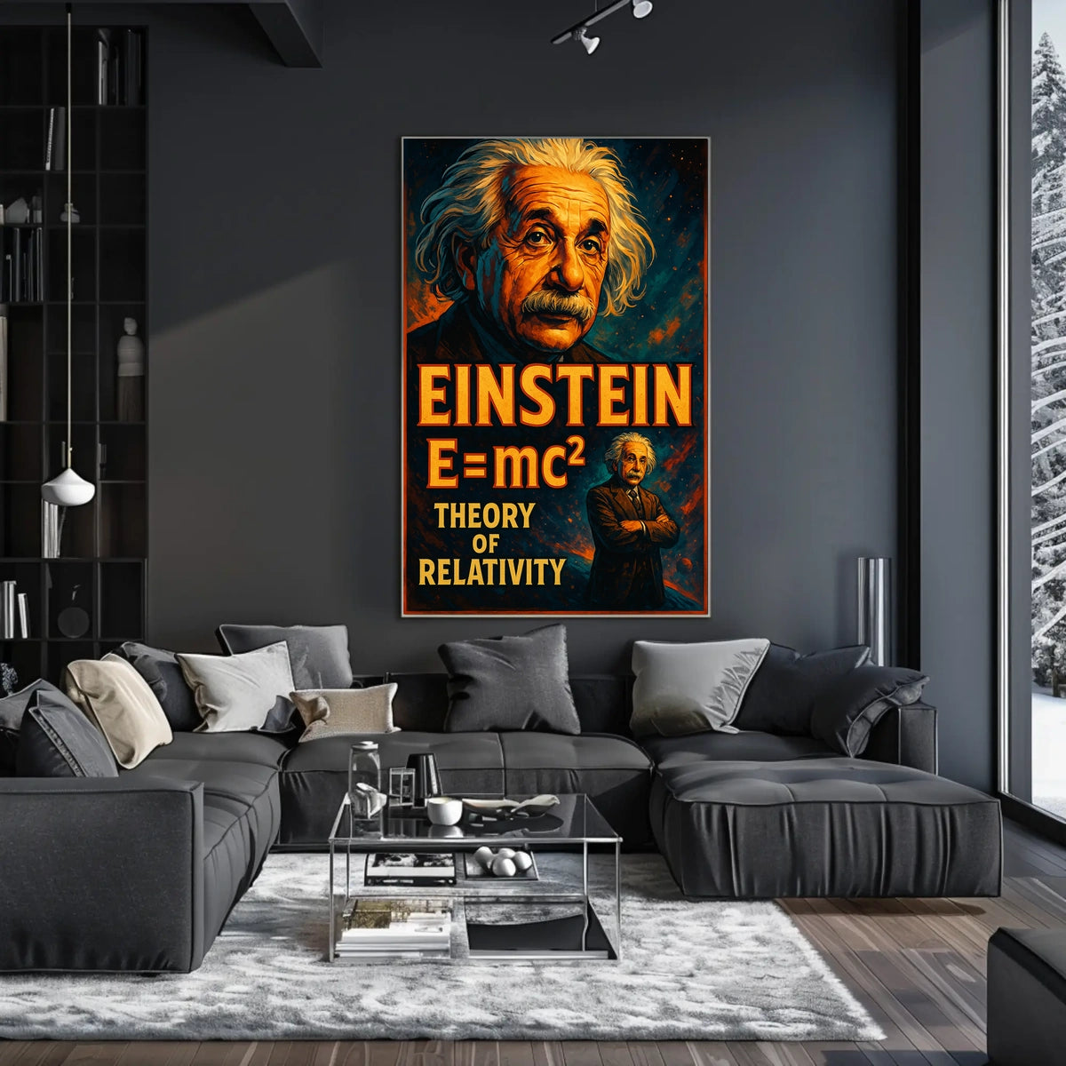 Einstein Theory Of Relativity Poster