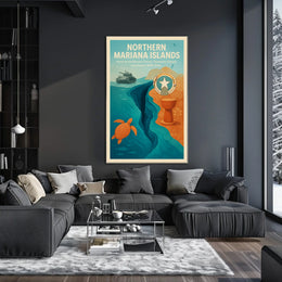 Discover the Northern Mariana Islands Poster
