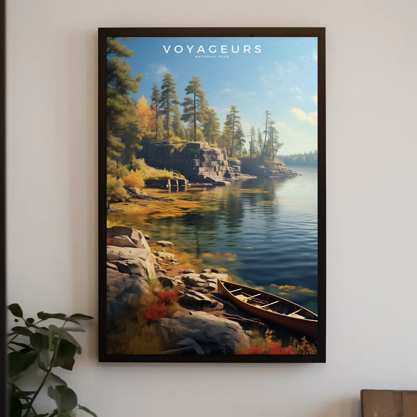 Voyageurs National Park Poster