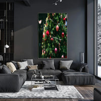 Festive Christmas Tree Poster