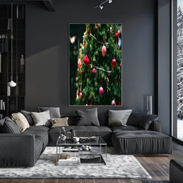 Festive Christmas Tree Poster