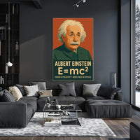 Albert Einstein Theory Of Relativity Poster