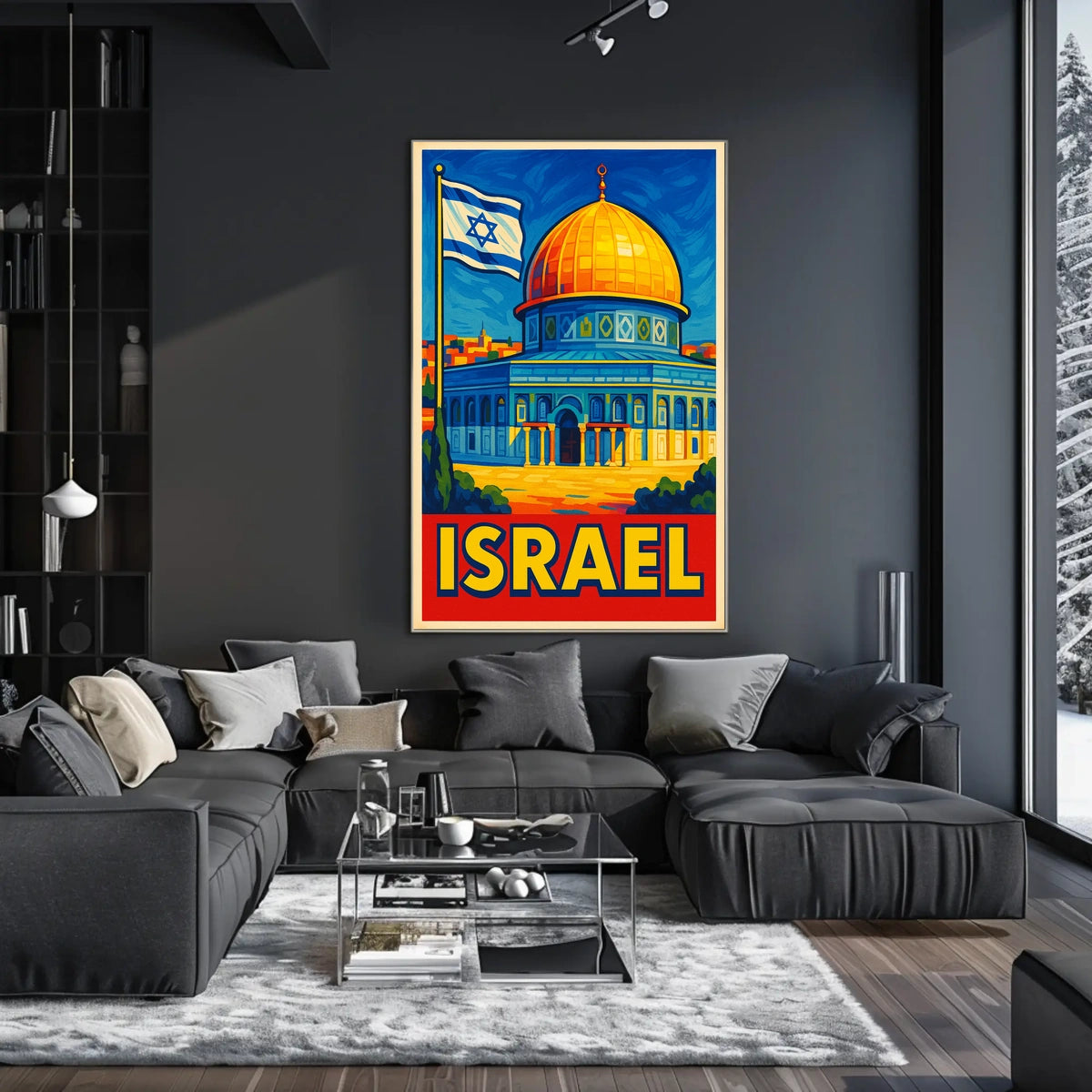 Iconic Landmarks Of Israel Poster