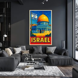 Iconic Landmarks Of Israel Poster