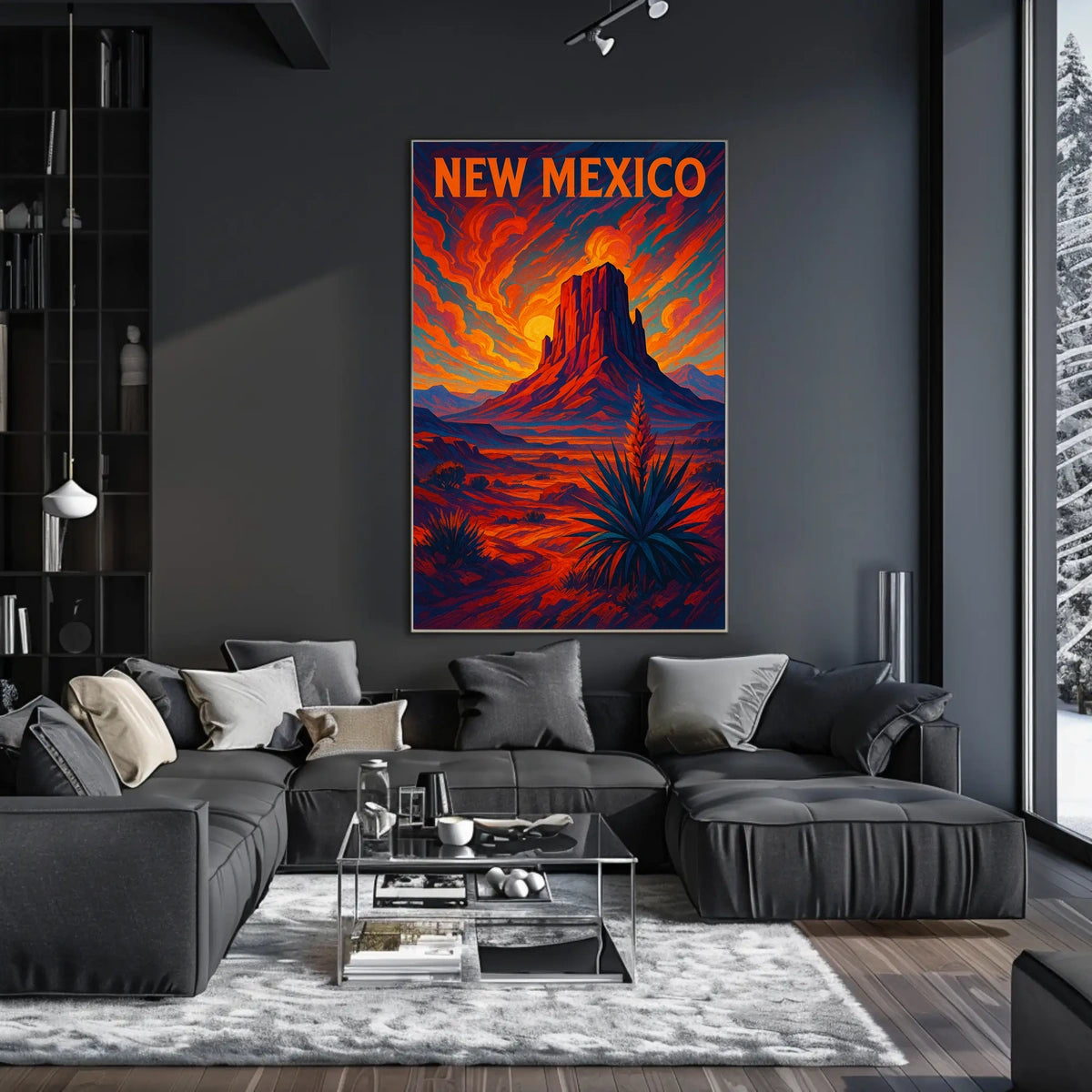 New Mexico Sunset Poster