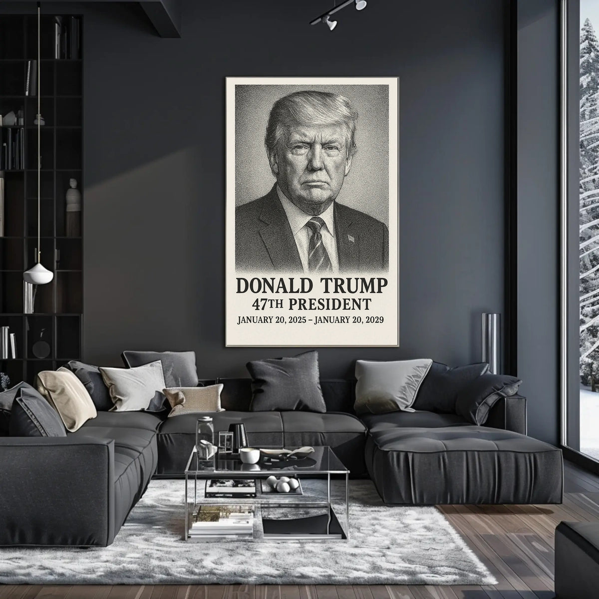 Donald Trump 47th President Poster
