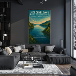 Lake Charlevoix NatureS Tranquil Poster