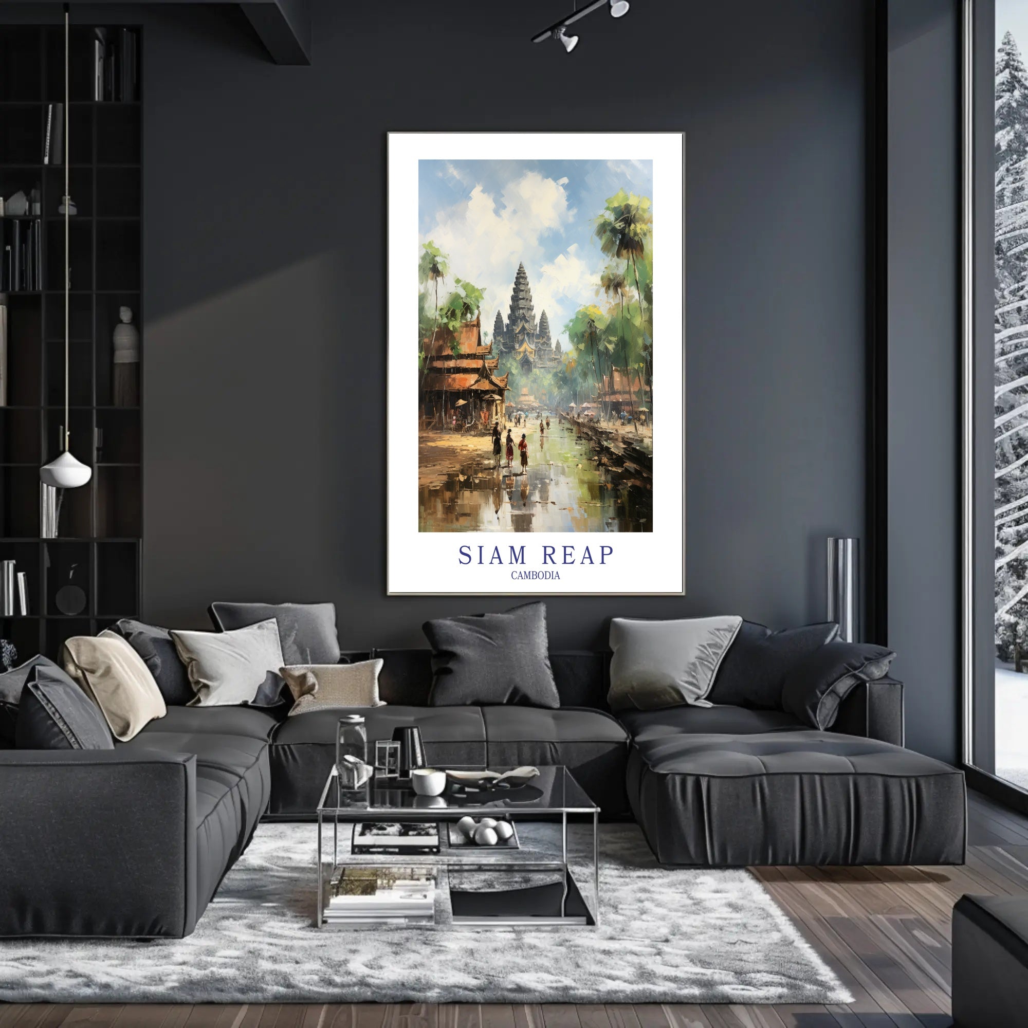 Siem Reap, Cambodia Poster PosterGoat
