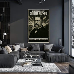 Chester Arthur 21St President Poster