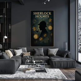Sherlock Holmes  A Surreal Journey Poster PosterGoat