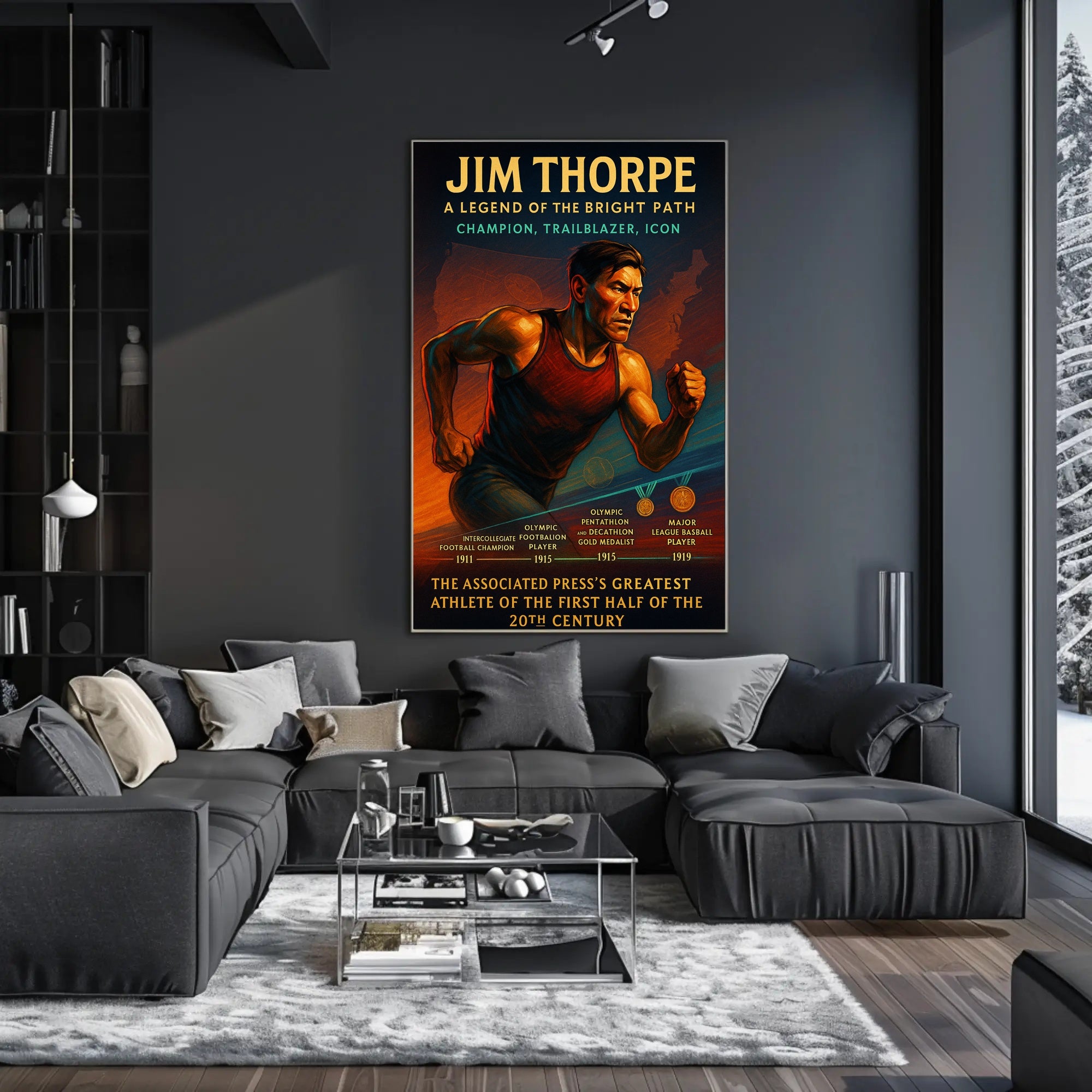 Jim Thorpe: A Legend of the Bright Path Poster