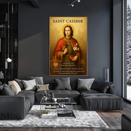Saint Casimir Poster PosterGoat