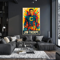 Jim Thorpe Athletic Legend Poster