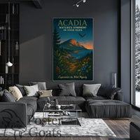 Experience the Wild with Acadia National Park Poster