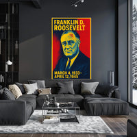 Franklin D. Roosevelt Presidential Poster