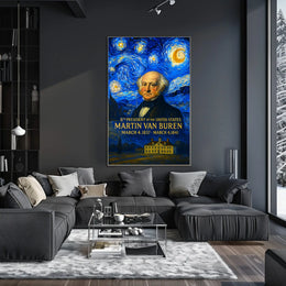 Martin Van Buren 8th President of the United States Presidential Masterpiece Series Poster