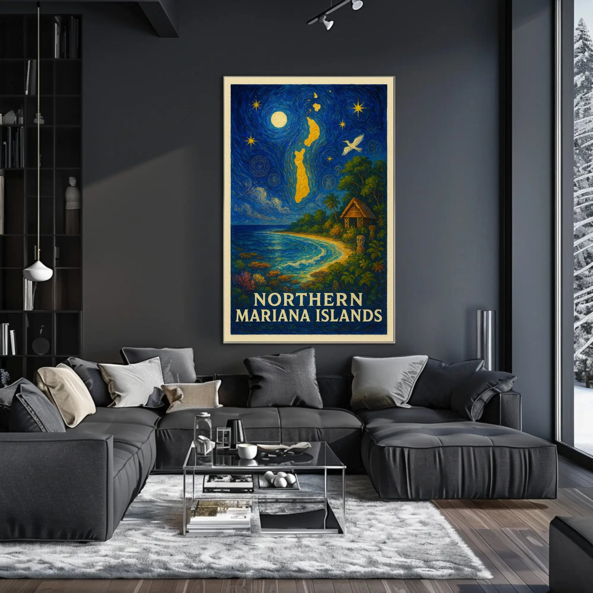 Northern Mariana Islands Travel Poster