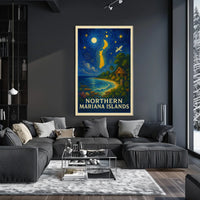Northern Mariana Islands Travel Poster
