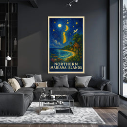 Northern Mariana Islands Travel Poster