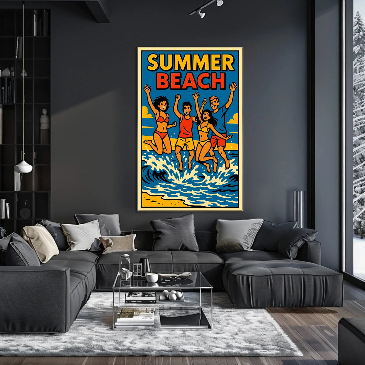 Summer Beach Fun Poster