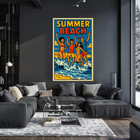 Summer Beach Fun Poster