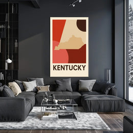 Kentucky A Modern Tribute Poster